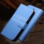 Genuine Korea Style Ultra Thin Leather Case For Samsung Galaxy S4 1850888618-2-blue for S4 Mini
