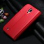 Genuine Korea Style Ultra Thin Leather Case For Samsung Galaxy S4 1850888618-5-orange for S4 Mini