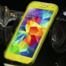 S5 Clear Case Flip Tpu Cover For Samsung Galaxy S5 Sv I9600 Deluxe 1869499191-3-yellow