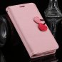 S5 S4 Cute Wallet Book Case Flip With Heart Shape Magnetic Buckle 1878960233-12-pink for S5