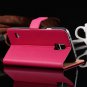 S4 S5 Flip Genuine Leather Case For Samsung Galaxy S5 I9600 For Ga 1820394140-3-red for S4