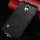 S5 Luxury Aluminum Case Shiny Metal Brush Back Cover For Samsung G 32251264022-1-black