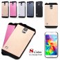 S5 Luxury Aluminum Case Shiny Metal Brush Back Cover For Samsung G 32251264022-3-navy