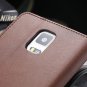 For Note 4 Luxury Genuine Leather Case Full Protect Cover For Sams 32217742322-2-white
