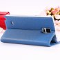 For Note 4 Magnetic Flip Case Original Pu Leather Handmade Cover F 32266173439-2-blue