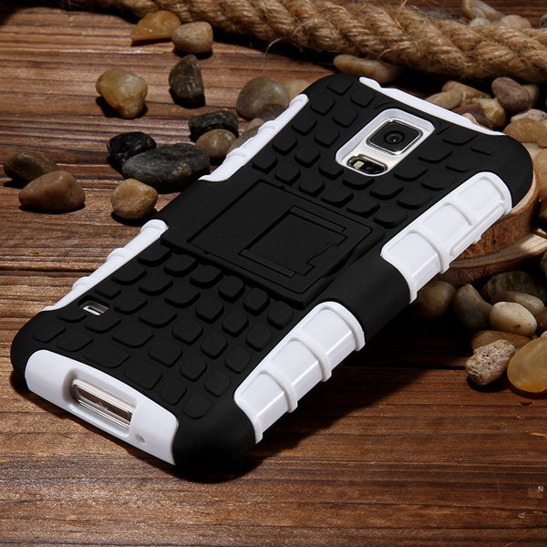 S5 Heavy Duty Case Armor Cover For Samsung Galaxy S5 Sv I9600 G900 32273877350-8-white