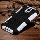 S5 Heavy Duty Case Armor Cover For Samsung Galaxy S5 Sv I9600 G900 32273877350-8-white