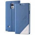 For Note 4 Wallet Case Original Magnetic Flip Cover For Samsung Ga 32266848553-2-blue