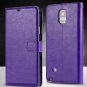 Note 4 Luxury Pu Leather Case Flip Wallet Cover For Samsung Galaxy 32283665438-2-white