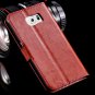 S6 Leather Cover Full Wallet Case For Samsung Galaxy S6 G9200 Luxu 32294771885-6-brown