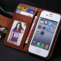 5C Luxury Pu Leather Case Photo Frame Wallet Book Cover For Iphone 1330010949-2-Brown