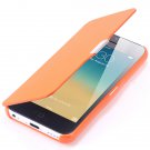Fashion Flip Pu Leather Full Protect Cover For Apple Iphone 5C Cas 32240347361-8-orange