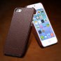 5S Cowhide Genuine Leather Case Ultra Slim Back Cover For Iphone 5 1550280602-1-black