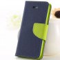 Tpu+Pu Wallet Book Style Case For Iphone 5 5S 5G Flip Leather Carr 1774336501-1-green
