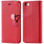 Top Quality Lovable Heart Stand Case For Iphone 5 5S 5G Pu Leather 1035910041-2-grass green for 5S