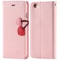 Top Quality Lovable Heart Stand Case For Iphone 5 5S 5G Pu Leather 1035910041-6-black for 5S