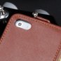 5C Genuine Leather Case Flip Cover For Iphone 5C Vertical Mobile P 1855464865-3-brown for 5C