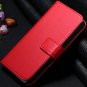 5S Flip Leather Case Genuine Leather Cover For Iphone 5 5S 5G Full 1335500805-3-red
