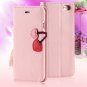 Fashion Flip Heart Case For Iphone 5C Stand Holster Cover Pu Leath 1835380861-1-green