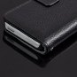 5S Luxury Original Genuine Leather Case For Iphone 5 5G Wallet Fli 1009156720-3-red