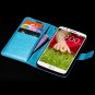 G2 Wallet Leather Case Card Insert Flip Pu Cover For Lg Optimus G2 32282718789-3-red