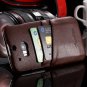 M8 Genuine Leather Case Card Slot Back Cover For Htc One M8 Premiu 32268354864-5-hot pink