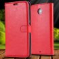 For Nexus 6 Flip Wallet Case Pu Leather Cover For Motorola Google  32284888066-4-purple