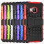 M9 Hybrid Kickstand Case Heavy Duty Armor Cover For Htc One M9 Com 32298660297-4-blue
