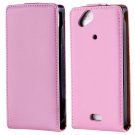For Sony X12 Genuine Leather Case Full Protect Cover For Sony Eric 32290469783-3-pink