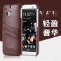 M8 Genuine Leather Case Vogue Fashion Card Insert Back Cover For H 32237300662-1-brown