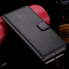 For Nexus 6 Genuine Leather Case Wallet Book Cover With Card Inser 32275625212-1-black