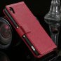 Genuine Leather Cross Pattern Case For Sony-Ericsson Xperia Z2 D65 1879140228-4-hot pink