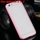 New Arrival Slim Colorful Tpu Clear Case For Iphone 6 4.7'' Phone  2018245815-7-pink For Iphone 6