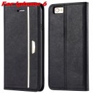 Luxury Fashion High Quality Leather Case For Iphone 6 Flip Case St 2055637345-6-Black For Iphone 6
