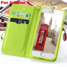 Newest Girl'S Cute Cherry Leather Case For Iphone 6 & Iphone 6 Plu 32214517740-4-Green  For Iphone 6