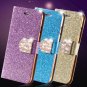 For Iphone 6 Case Gold Luxury Bling Diamond Leather Case For Iphon 32258181305-6-Purple For Iphone 6