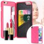 Fashion Lady Necessary 3D Water Flip Pu Leather Case For Iphone 6 32282429199-2-Purple For Iphone 6