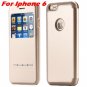 Luxury Gold Smart Answer Flip Leather Case For Iphone 6 /Iphone 6 32266094621-4-Gold For Iphone 6