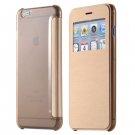For Iphone 6 Leather Case Front Window View Pu Leather Case For Ip 32256582352-4-Gold