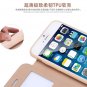 2015 Gold Luxury Flip Pu Leather Case For Iphone 6 4.7Inch Open Wi 2055091619-5-Green