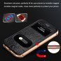 Luxury Flip Genuine Leather Case For Iphone 6 4.7 Smart Phone Case 32288815304-2-Red