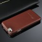 For Iphone 6 Case Luxury Lychee Pattern Geniune Flip Leather Case 2045879452-5-Brown