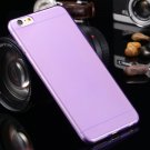 2015 Retro Cute 0.3Mm Transparent Clear Soft Tpu Cas 2026650089-10-Purple For I6 Plus