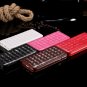 For Iphone6 Plus Leather Case Retro Luxury Handmade Waving Leather 32265433686-3-Red
