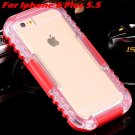 For Iphone 6 Plus Waterproof Case Hot Hard Pc + Soft Silicone Hybi 32276690163-10-Red For I6 Plus