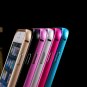 New Arrival Gold Metal Frame + Acrylic Hard Back Hybrid Case For I 32290073692-3-Gold