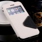 New Arrival Pu Leather Case View Window Flip Stand Wallet For Ipho 32255188926-2-Black