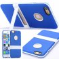 Newest Protective Pricise Hole Tpu Case For Iphone 6 Plus 5.5"" Tri 2046613690-5-Blue