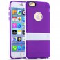 Newest Protective Pricise Hole Tpu Case For Iphone 6 Plus 5.5"" Tri 2046613690-5-Blue