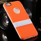 Newest Protective Pricise Hole Tpu Case For Iphone 6 Plus 5.5"" Tri 2046613690-9-Orange